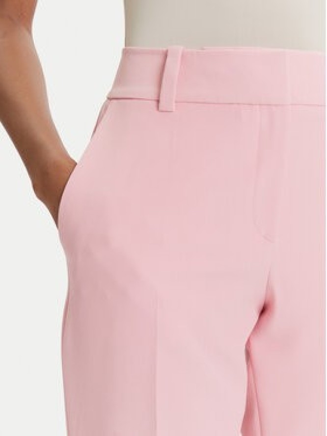 HUGO Spodnie materiałowe Hedima-1 50544742 Różowy Slim Fit