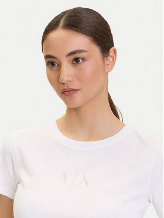 Armani Exchange T-Shirt XW001459 AF10356 U0002 Biały Regular Fit