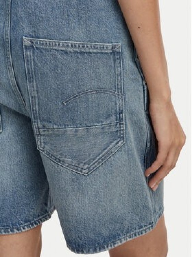 G-Star Raw Ogrodniczki D28887-D788 Niebieski Loose Fit