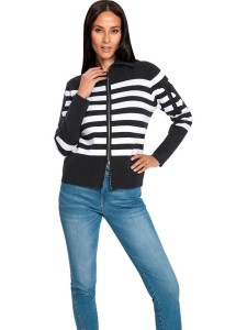 Heine Kardigan w kolorze czarno-białym rozmiar: 42