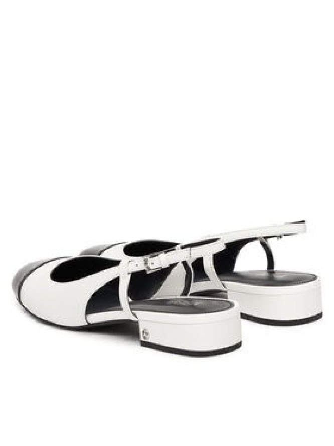 MICHAEL Michael Kors Baleriny Perla 40R4PLFP1L Biały