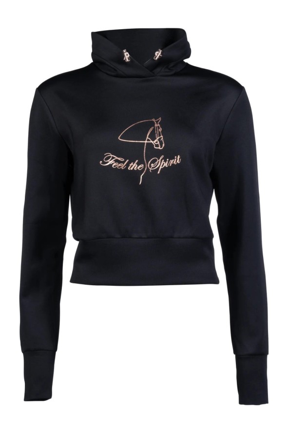 Bluza damska z kapturem HKM Equestrian Rosegold Style