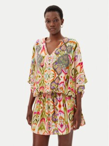 LOLA CASADEMUNT Sukienka letnia LS2516049 Kolorowy Regular Fit