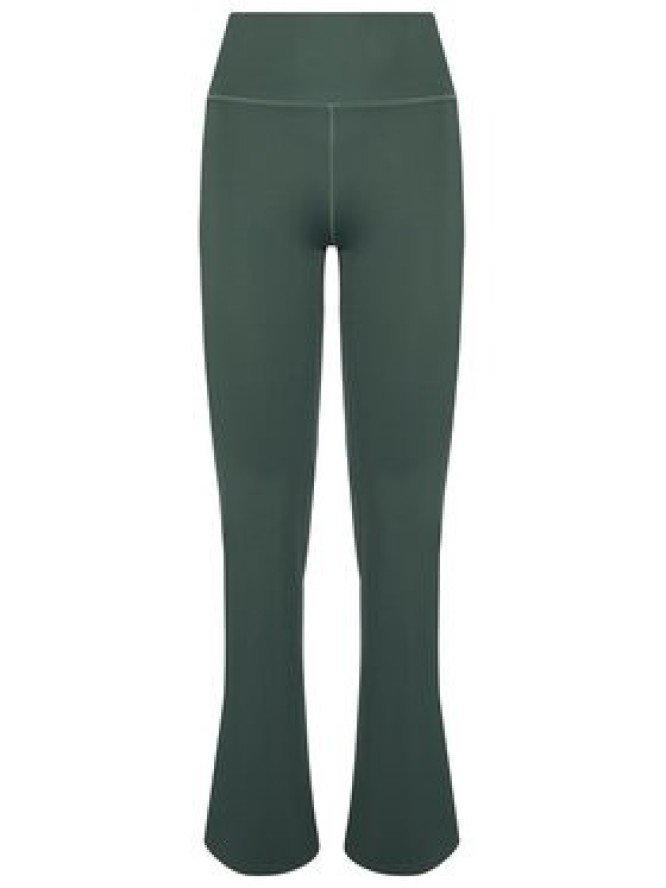 Girlfriend Collective Legginsy Compressive 4038 Zielony Flare Fit