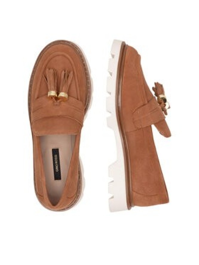 Gino Rossi Loafersy SIMON-115856. Brązowy