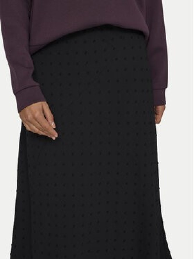 Vila Spódnica trapezowa Brietta 14102584 Czarny Regular Fit
