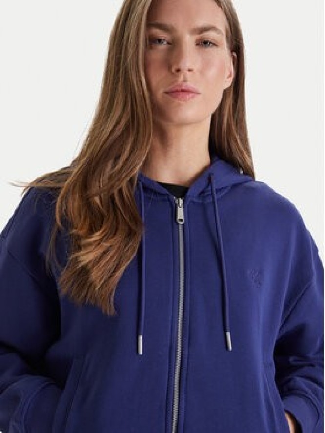 Calvin Klein Jeans Bluza Monogram LV047F208G Fioletowy Relaxed Fit