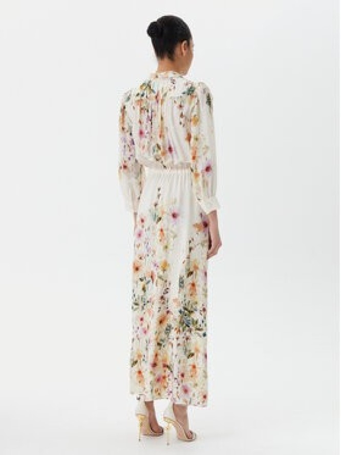 Luisa Spagnoli Sukienka koszulowa Pasticcino 541822 Beżowy Regular Fit