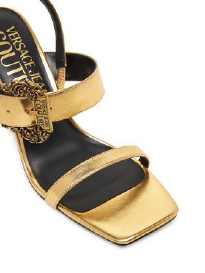 Versace Jeans Couture Sandały 79VA3S71 Złoty