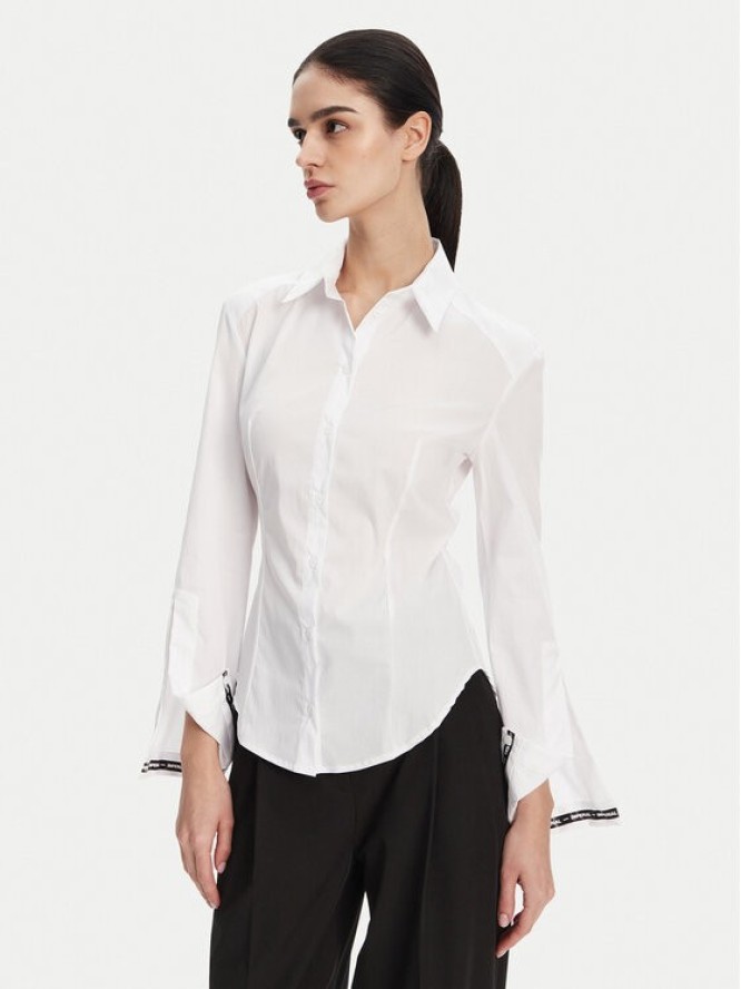 Imperial Koszula CMQ7JDK Biały Regular Fit