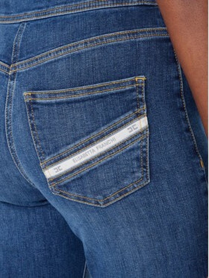 Elisabetta Franchi Jeansy PJ-19D-61E2 Niebieski Regular Fit