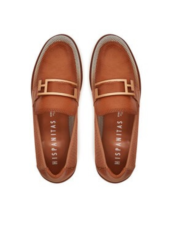 Hispanitas Loafersy BHV254072 Brązowy