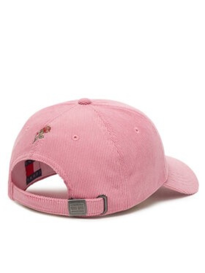 Tommy Jeans Czapka z daszkiem Script AW0AW17908 Różowy