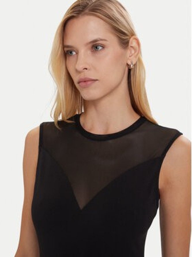 Morgan Bluzka 252-DIMARA Czarny Slim Fit