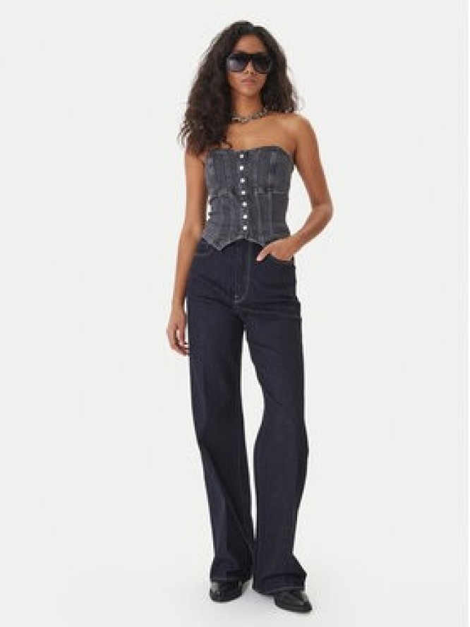 G-Star Raw Jeansy Deck 2.0 D23591-E205 Granatowy Wide Leg