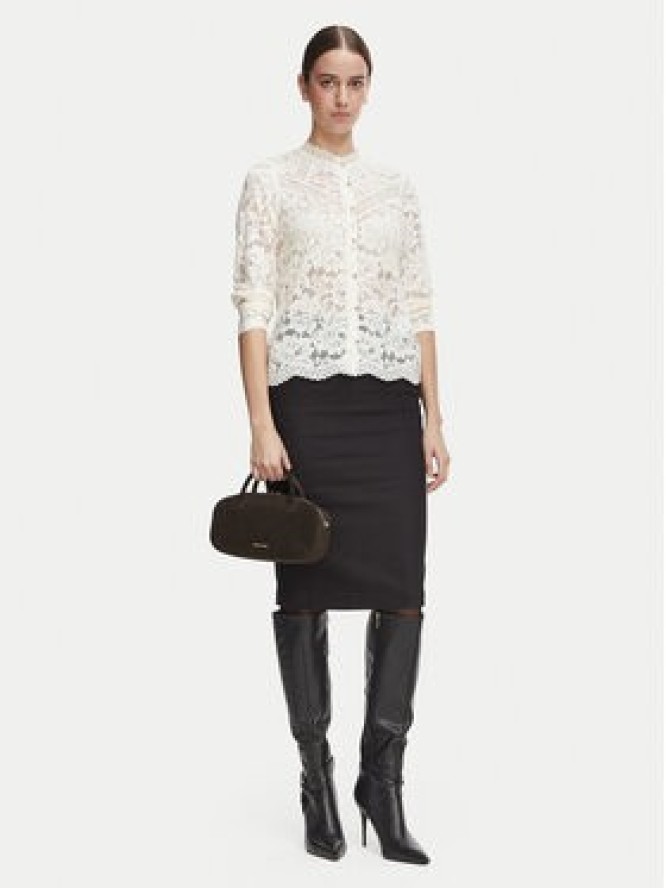 Morgan Spódnica ołówkowa 242-JROSE.F Czarny Slim Fit