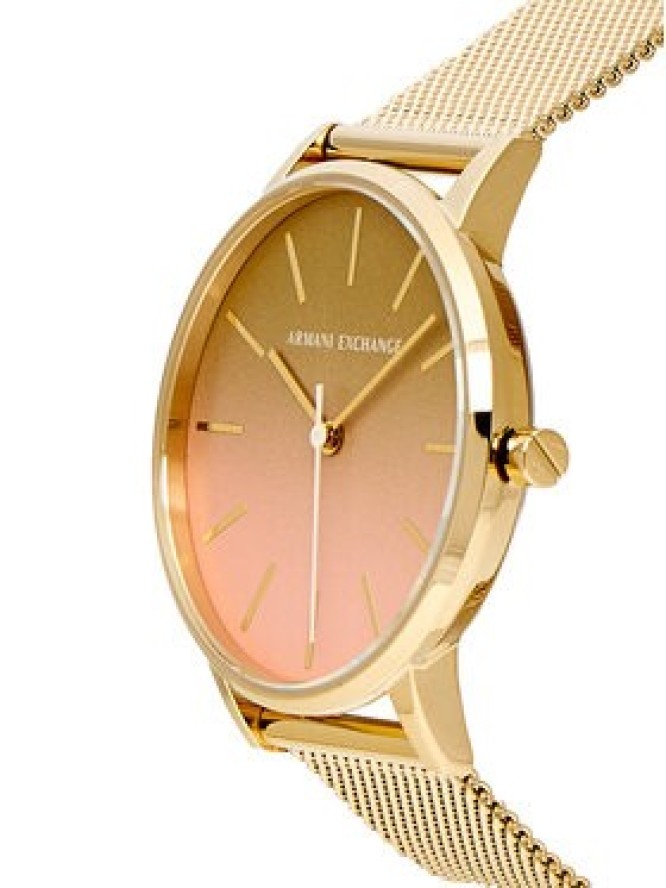 Armani Exchange Zegarek Lola AX5619 Złoty