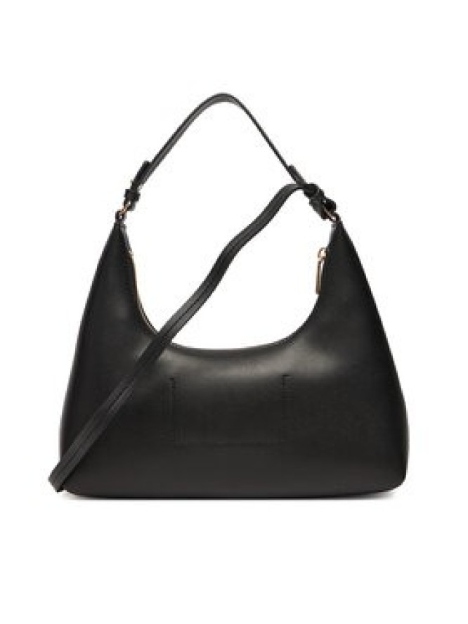 Calvin Klein Torebka Foil Logo Conv Shou?Lder Bag LV04F3272G Czarny