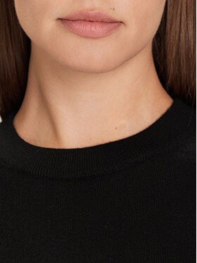 Calvin Klein Sweter LV044D370G Czarny Regular Fit