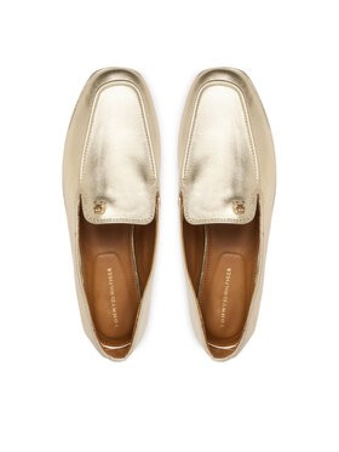 Tommy Hilfiger Lordsy Gold Loafer FW0FW08958 Złoty