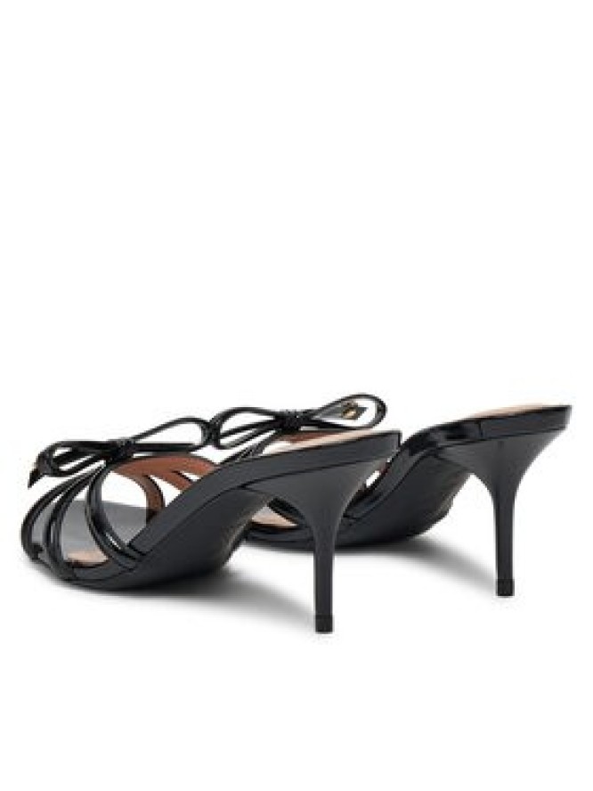 LOVE MOSCHINO Klapki JA28036G1MIH0000 Czarny