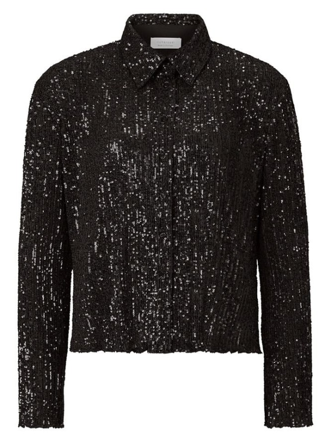 Rich & Royal Bluzka w kolorze czarnym rozmiar: S