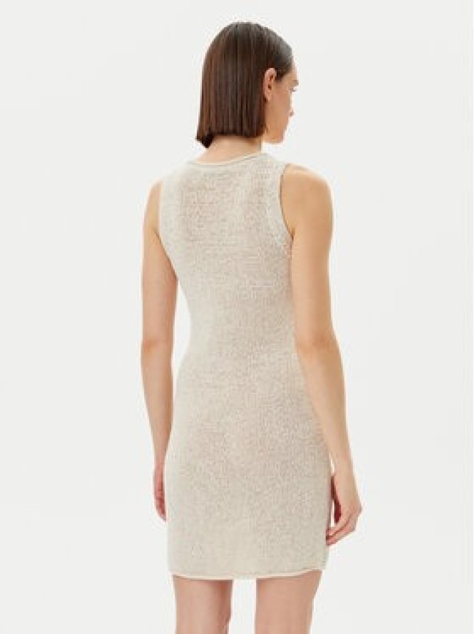 Marc O'Polo Sukienka dzianinowa 503 5136 67029 Beżowy Slim Fit