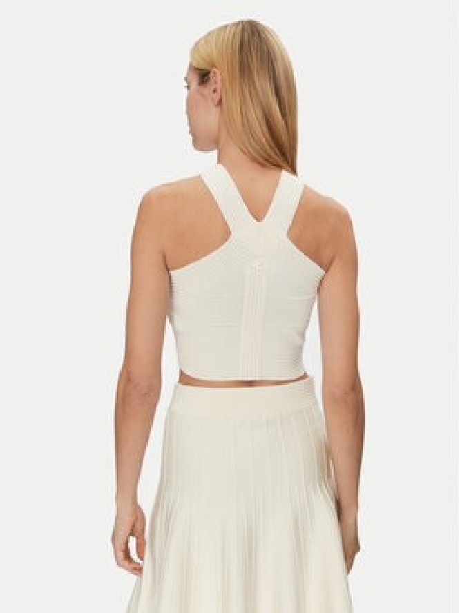 Guess Top W5GR32 Z2XY0 Biały Regular Fit