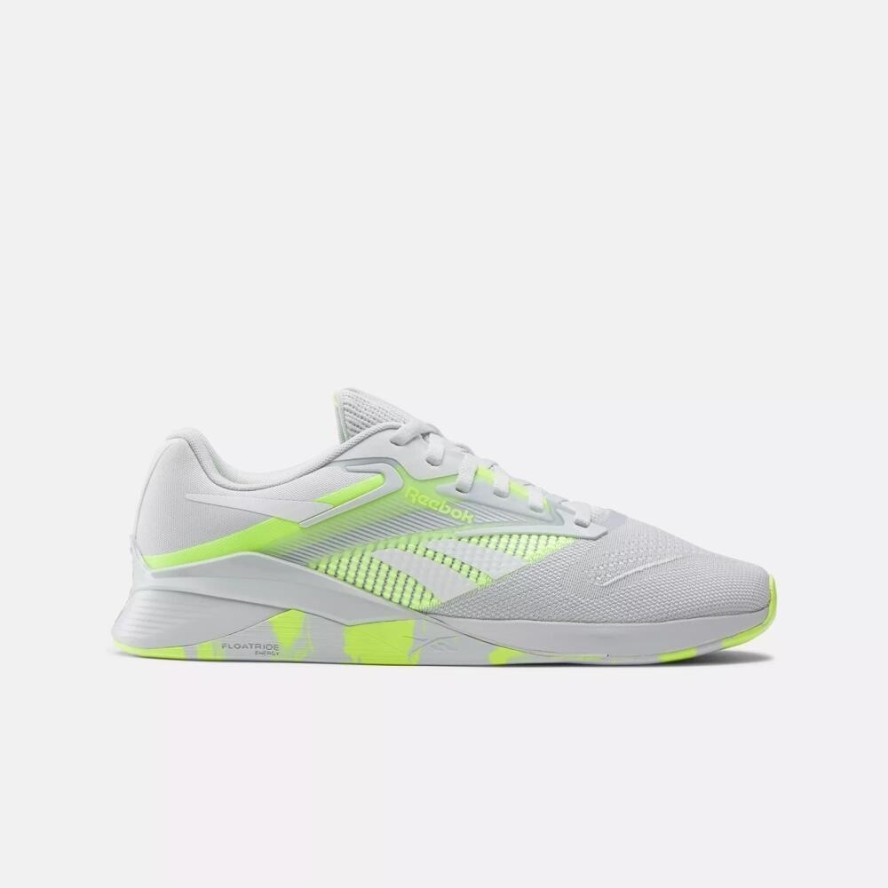 Sneakersy damskie Reebok Nano X4 buty sportowe treningowe tenisówki białe/żółte