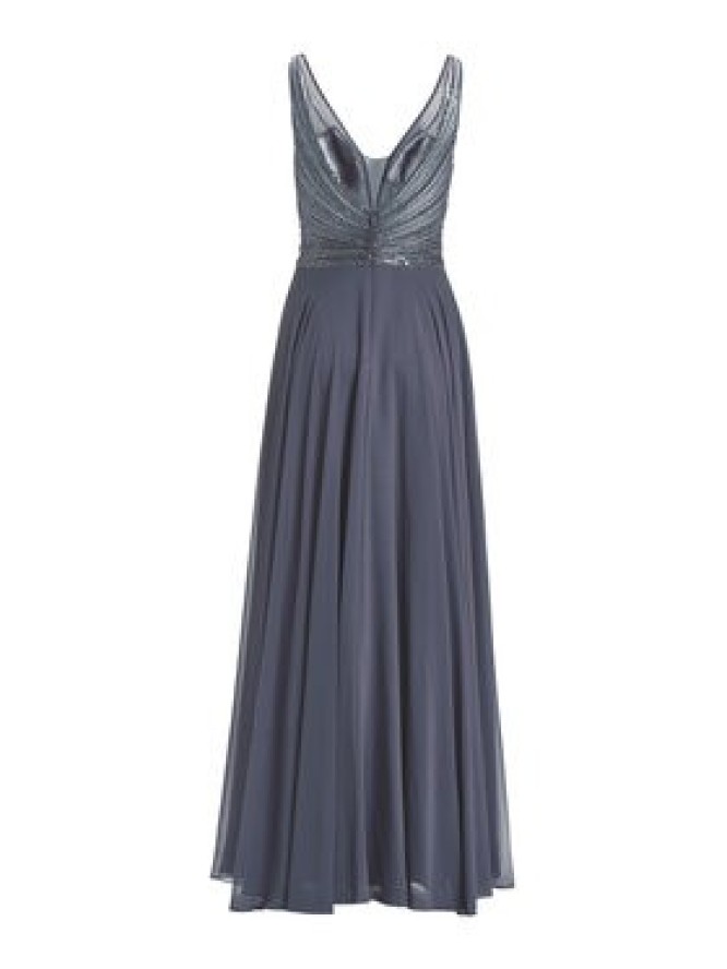 Hey Kyla Sukienka wieczorowa 5AG015HK Szary Regular Fit