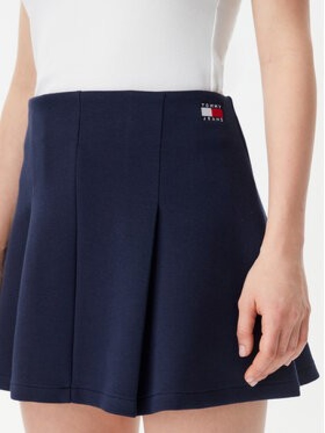 Tommy Jeans Spódnica mini Badge DW0DW20268 Granatowy Regular Fit