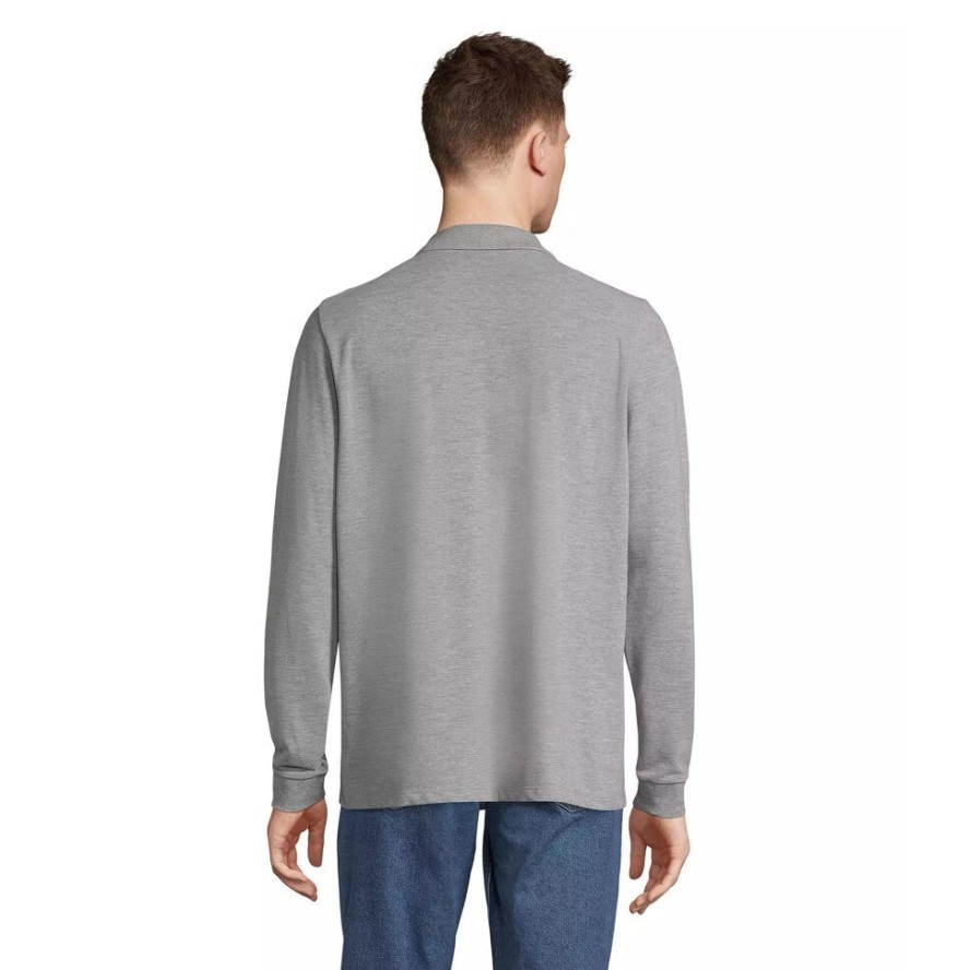 Koszulka polo z długim rękawem Sol's Prime