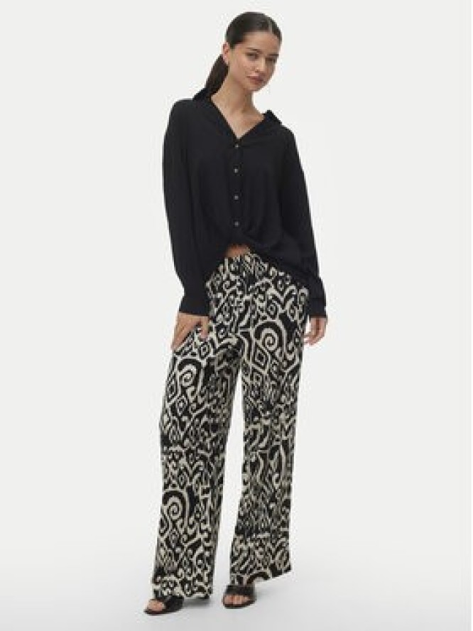 Vero Moda Spodnie materiałowe Friga 10339389 Beżowy Wide Leg