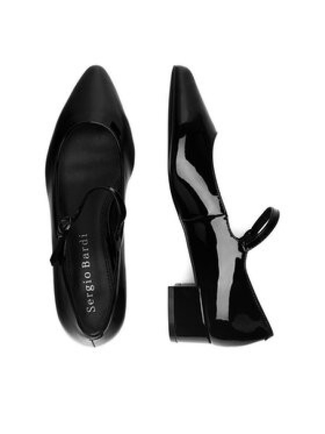 Sergio Bardi Czółenka WYL4033-1Z-SB Czarny