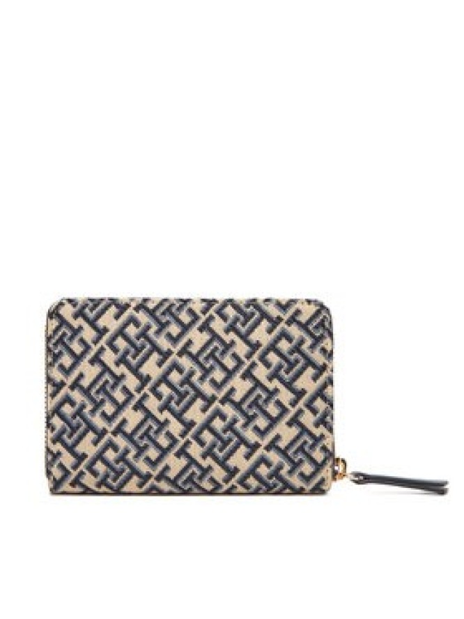 Tommy Hilfiger Portfel Th Jacquard Med Za AW0AW17479 Granatowy