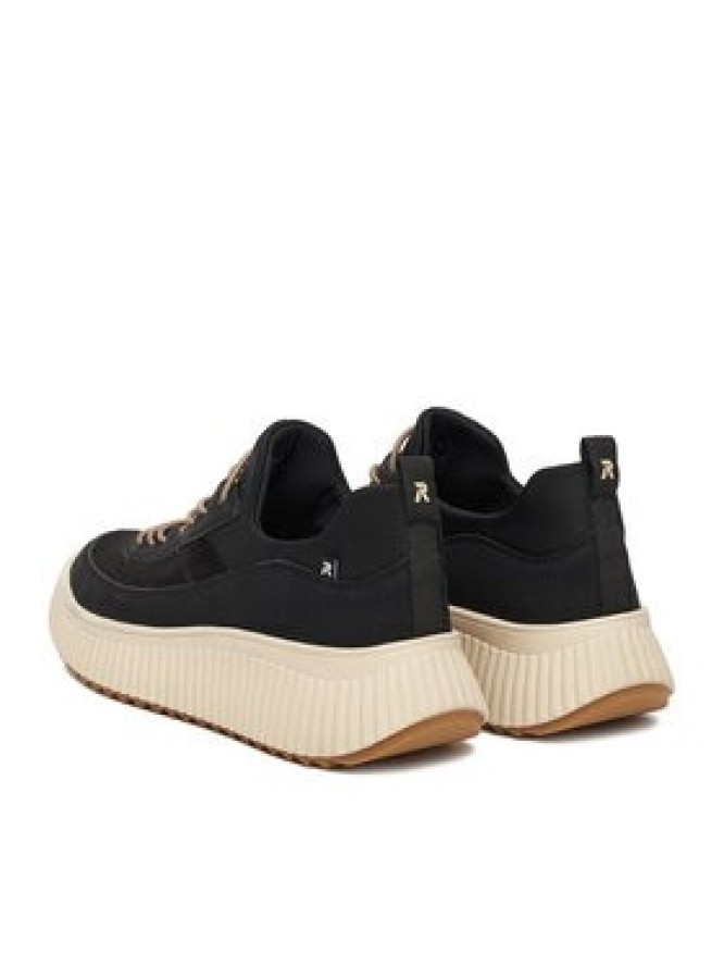 Rieker Sneakersy W1703-00 Czarny