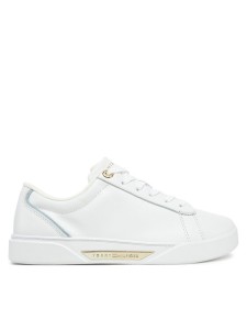 Tommy Hilfiger Sneakersy Chic Court Sneaker FW0FW08642 Biały