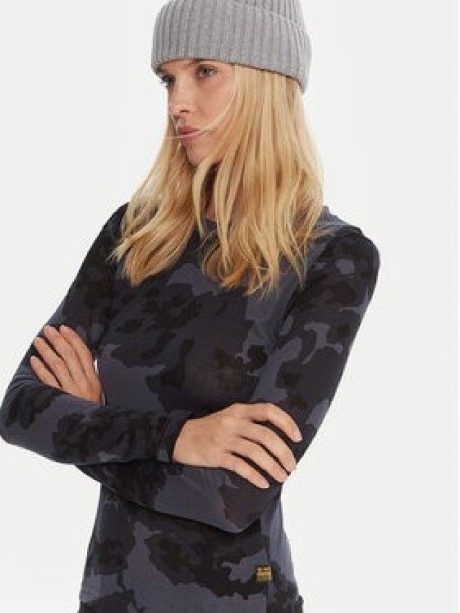 G-Star Raw Bluzka D27103-E151 Granatowy Slim Fit