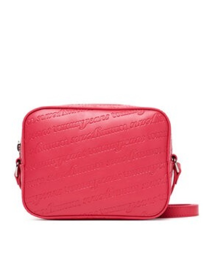 Tommy Jeans Torebka Tjw Must Aop Camera Bag AW0AW17865 Bordowy