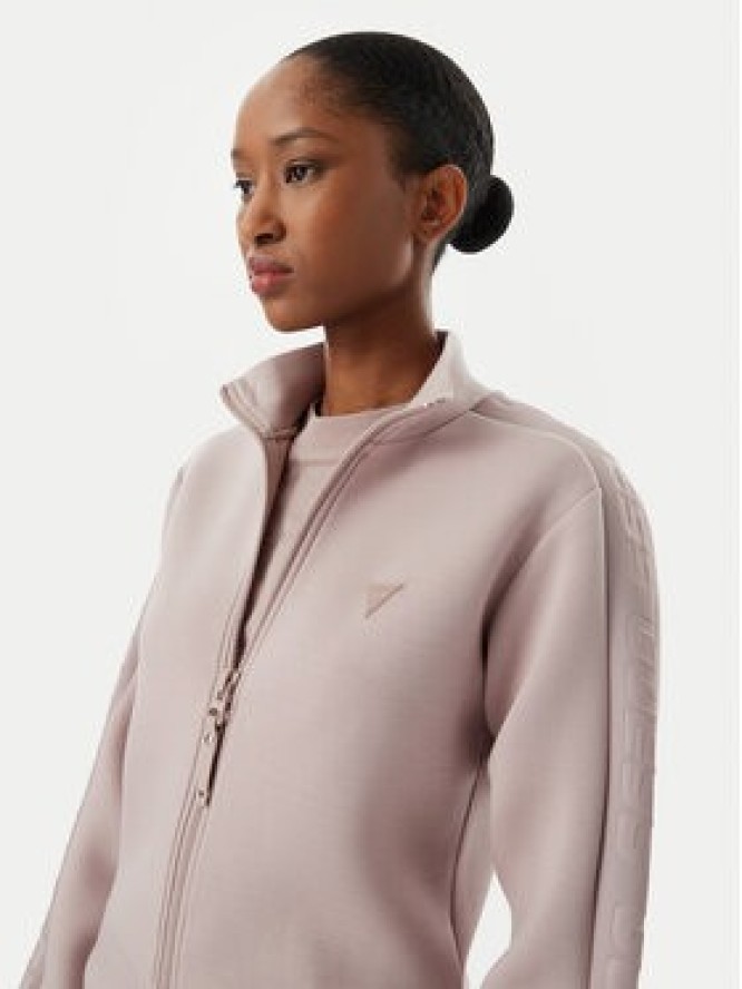 Guess Bluza New Allie Scuba V2YQ17 K7UW2 Fioletowy Regular Fit