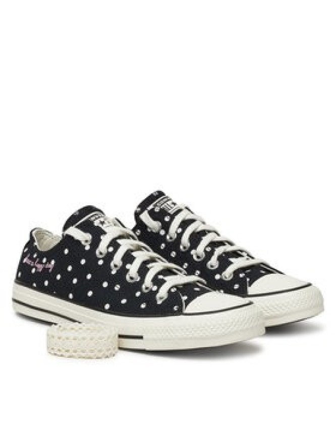 Converse Trampki Chuck Taylor All Star Polka Dots A12570C Czarny
