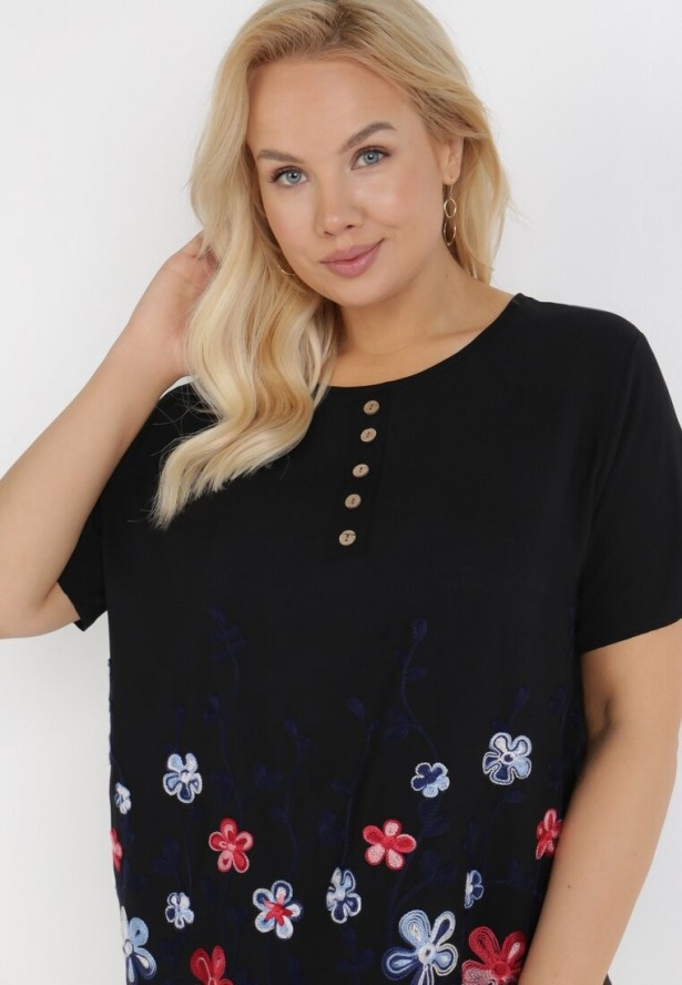 Czarna Bluzka Euphthise