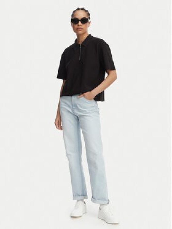 Calvin Klein Jeans Jeansy LV047F710G Niebieski jasny Straight Fit