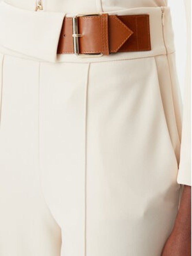 Rinascimento Spodnie materiałowe CFC0122936003 Beżowy Regular Fit