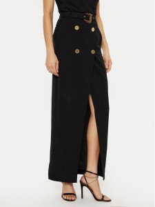 Versace Jeans Couture Spódnica maxi 78HAE802 N0432 Czarny Regular Fit