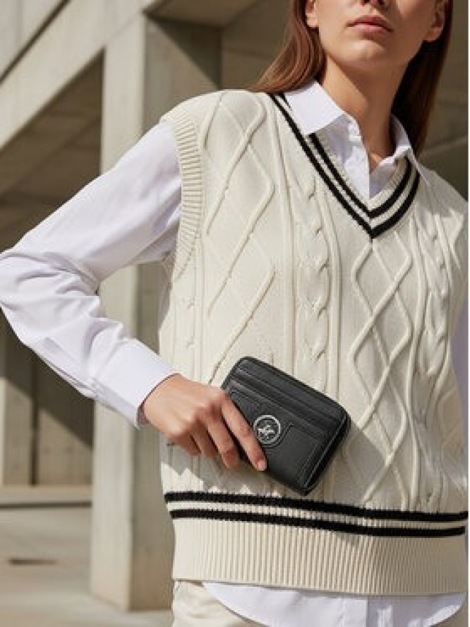 Beverly Hills Polo Club Portfel CEO-BHPC-W1-002-AW25 Czarny