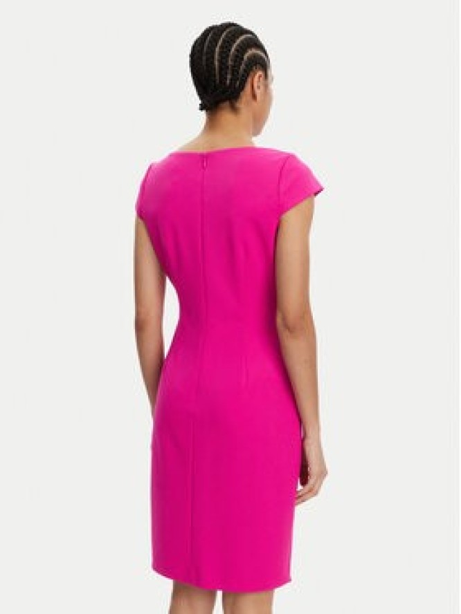 DKNY Sukienka koktajlowa DD5AC20B Różowy Slim Fit