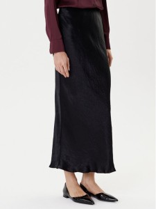 Marella Spódnica midi Pomez 2525106041 Czarny Regular Fit