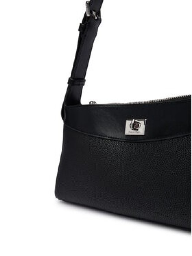 Calvin Klein Torebka Mix Media Shoulder Bag LV04F3886G Czarny
