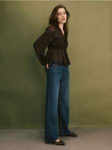 Jeansy baggy fit - indigo jeans